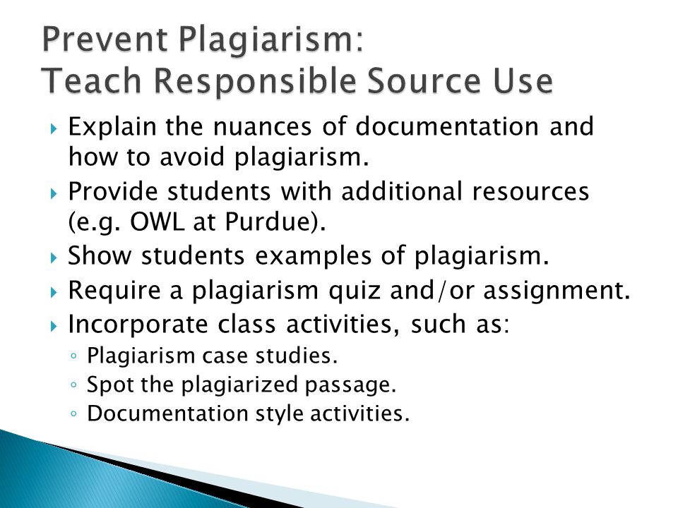  Explain the nuances of documentation and how to avoid plagiarism.