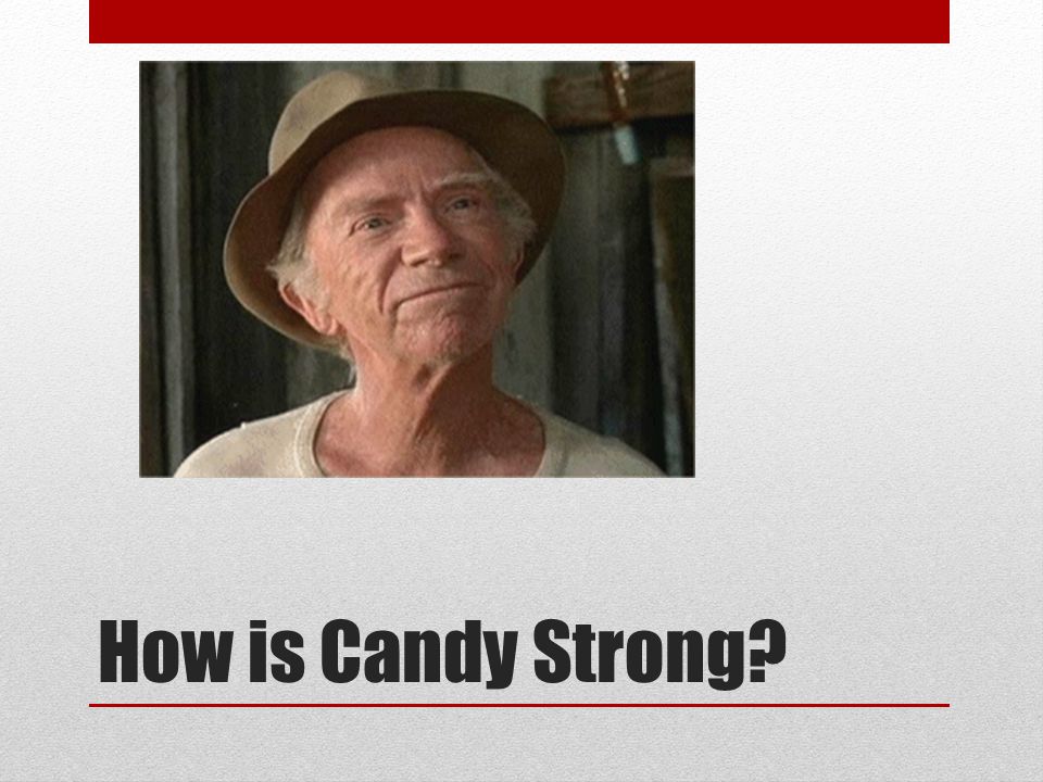 How is Candy Strong
