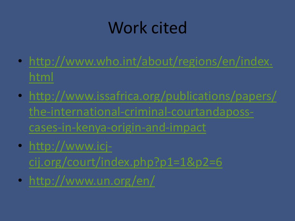 Work cited