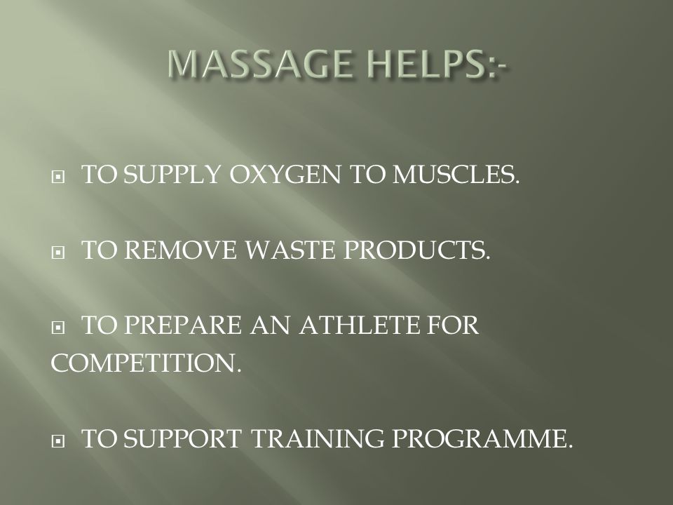  TO SUPPLY OXYGEN TO MUSCLES.  TO REMOVE WASTE PRODUCTS.