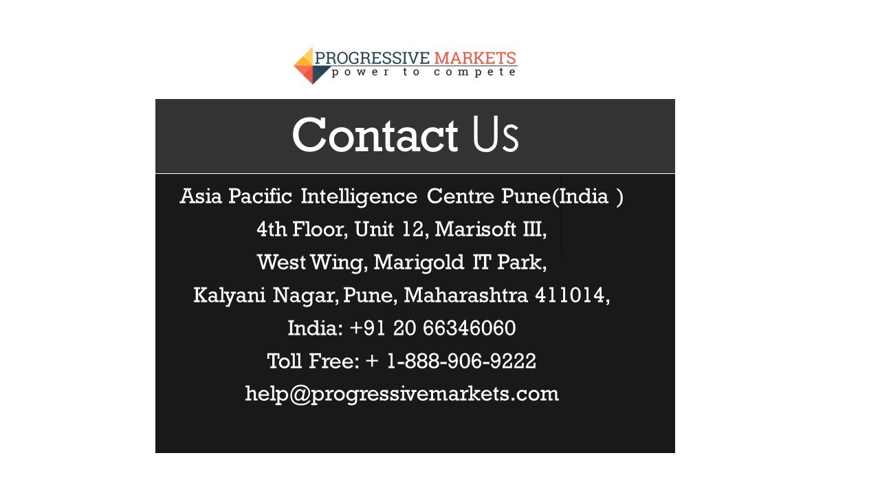 Contact Us   Asia Pacific Intelligence Centre Pune(India ) 4th Floor, Unit 12, Marisoft III, West Wing, Marigold IT Park, Kalyani Nagar, Pune, Maharashtra , India: Toll Free: