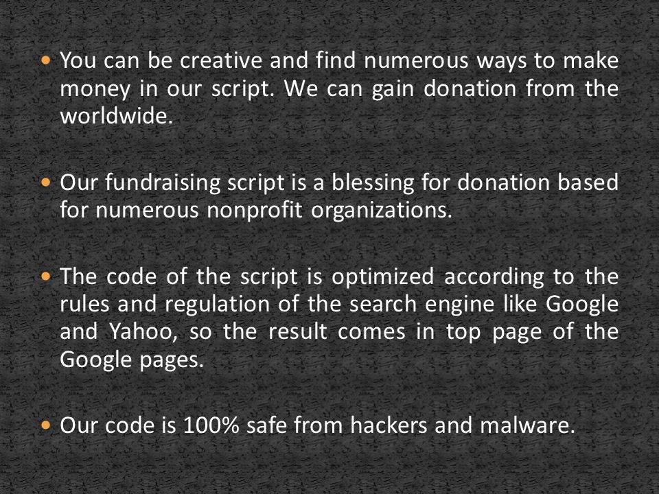 Donation script crowdfunding software donation software