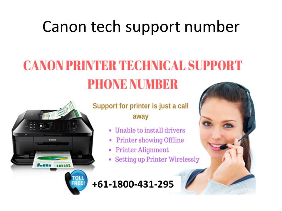 Canon Printer Helpline Number Get easy and best tech support online ...