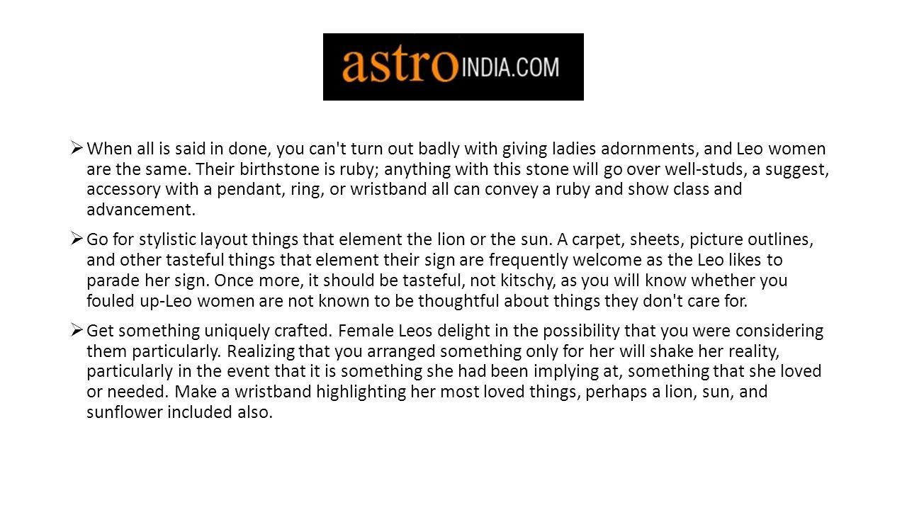 Which stone is suitable for Leo women 65 Which stone is suitable for Leo women 1