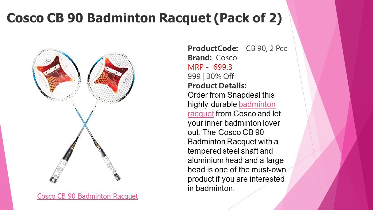 BADMINTON ACCESSORIES and