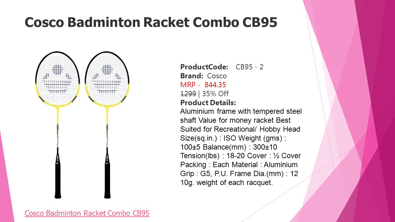 BADMINTON ACCESSORIES and