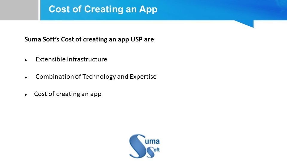 Cost of creating an app ppt download