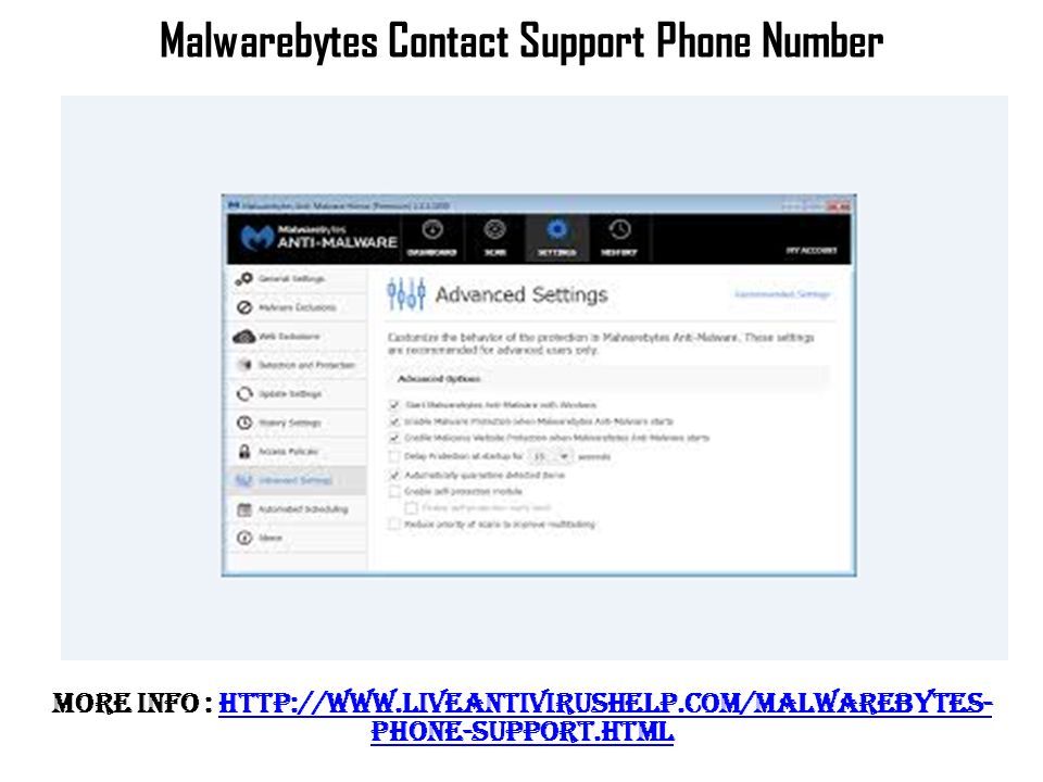 Malwarebytes support phone number ppt download