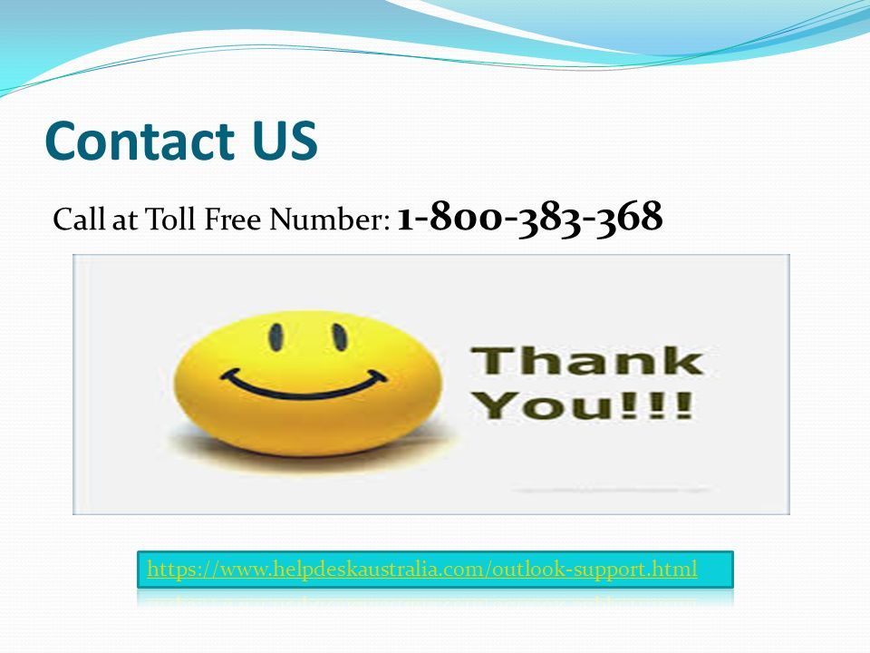 Contact US Call at Toll Free Number: