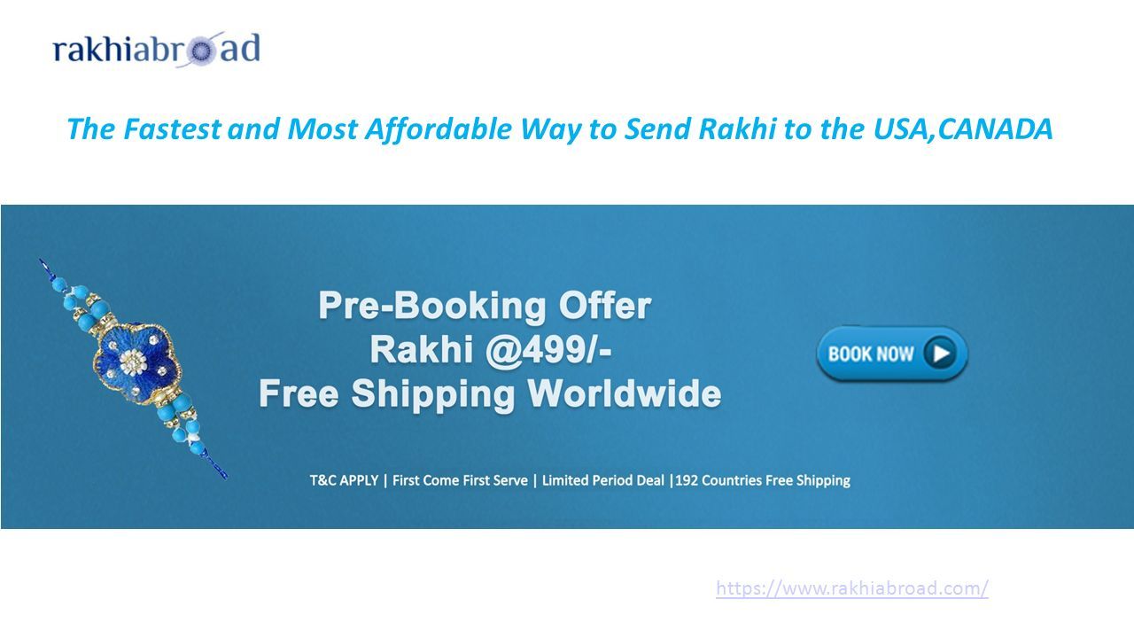 Send Rakhi to USA ppt download