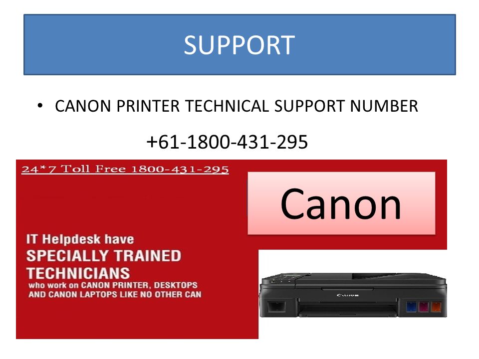 Canon printer support Canon helpline number. - ppt download