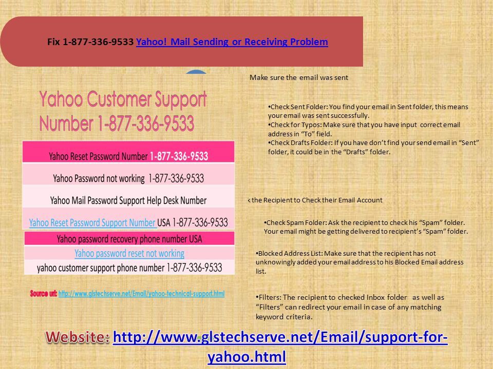 Yahoo Customer Care Number Usa Ppt Download