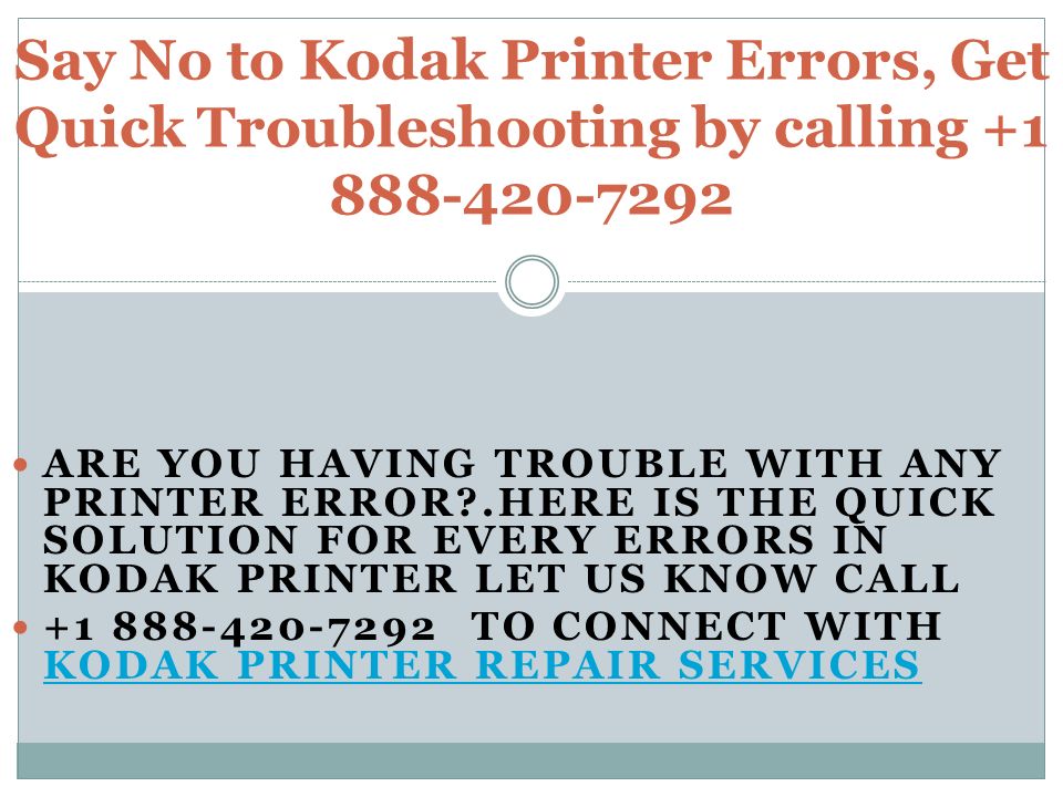 Are you having trouble with any printer error here is the quick