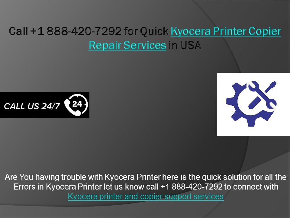 Are You having trouble with Kyocera Printer here is the quick solution