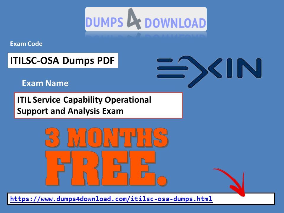 Itilsc Osa Dumps Pdf Itil Service Capability Operational Support