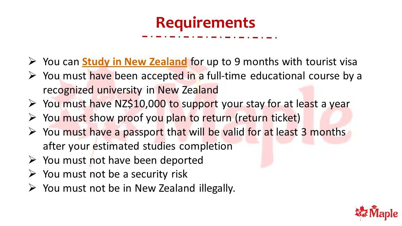 Study in new zealand for indian students ppt download
