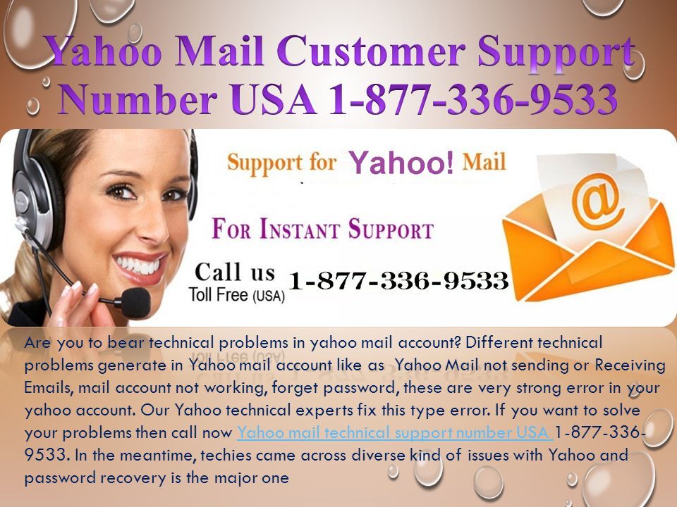 Yahoo mail customer support number ppt download