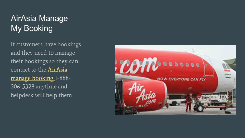 Airasia Manage Booking Ppt Download