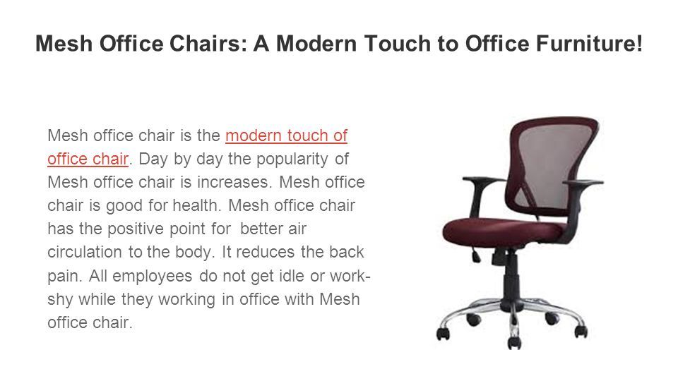 Mesh Office Chairs There Are Different Types Of Office Chair In