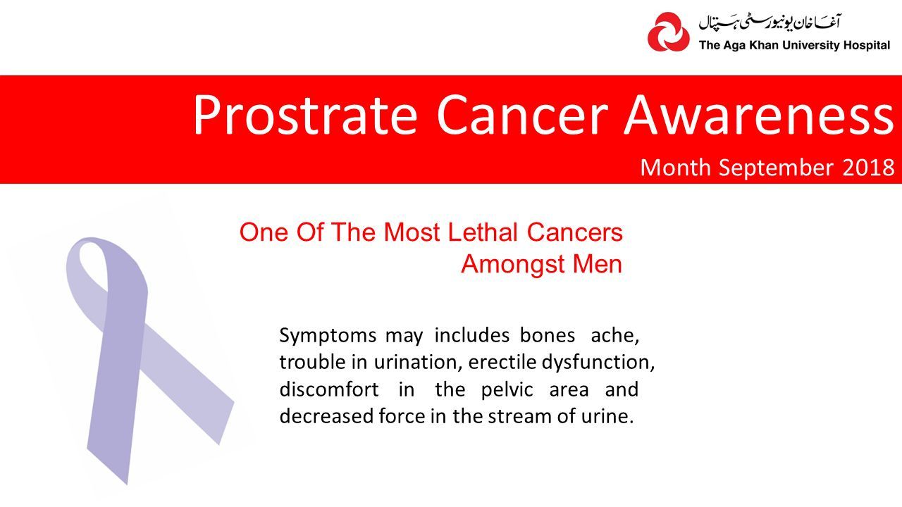 Prostrate Cancer Awareness Month September 2018 One Of The Most Lethal prostrate-cancer-awareness-month-september-2018-one-of-the-most-lethal