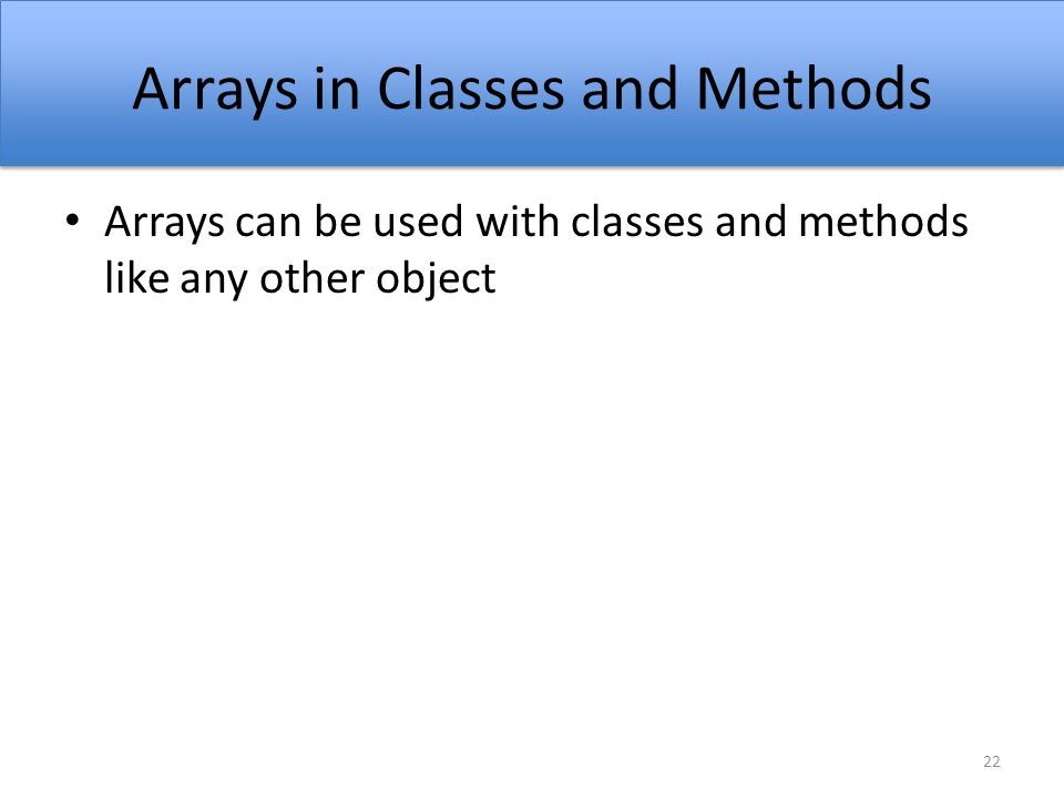 Arrays CS140: Introduction to Computing 1 Savitch Chapter 7 10/23/13 10 ...