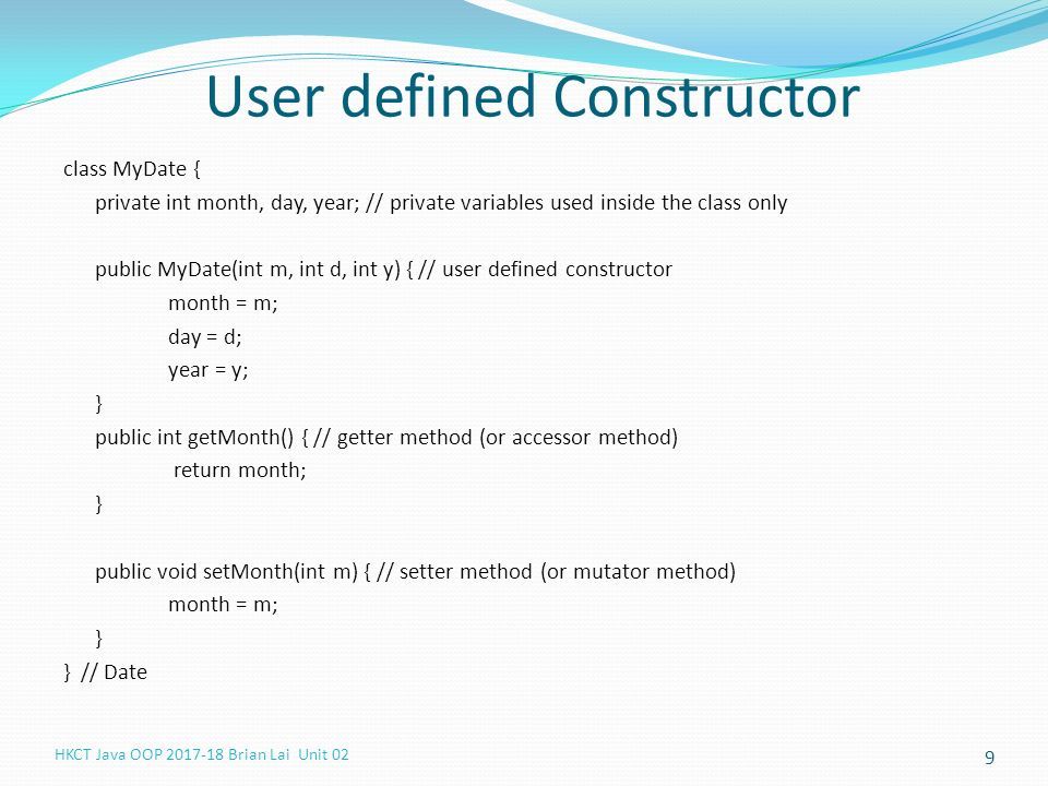 Java Tutorial 19 Accessor And Mutator Methods Setters And Getters