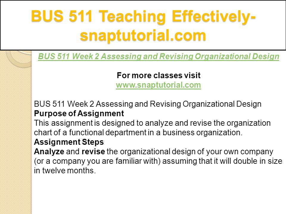 Visiting Teaching Organization Chart