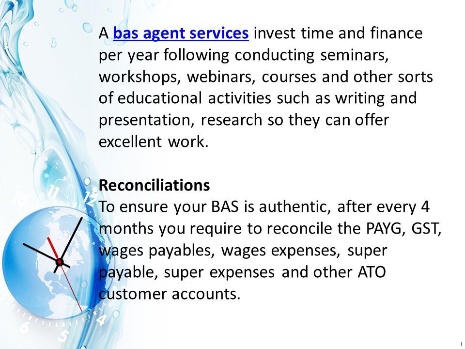 Six Advantages of Employing A Registered Bas Agent - ppt download