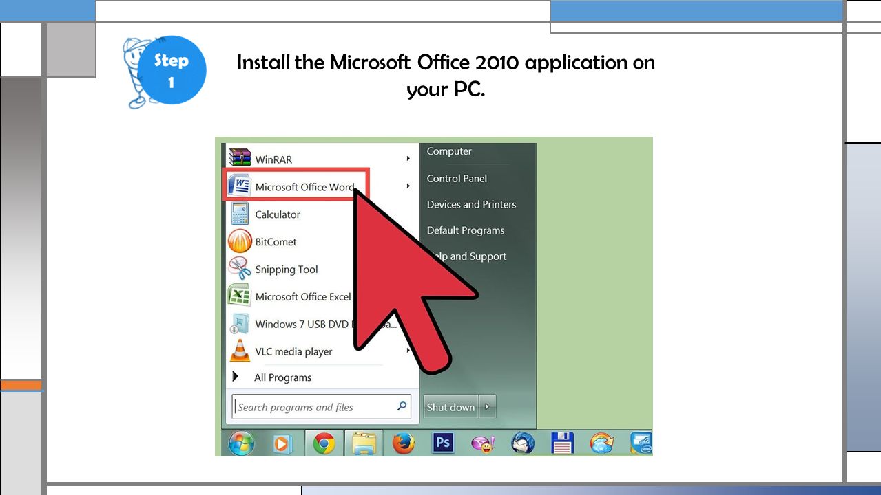 activate ms office 2010 without internet