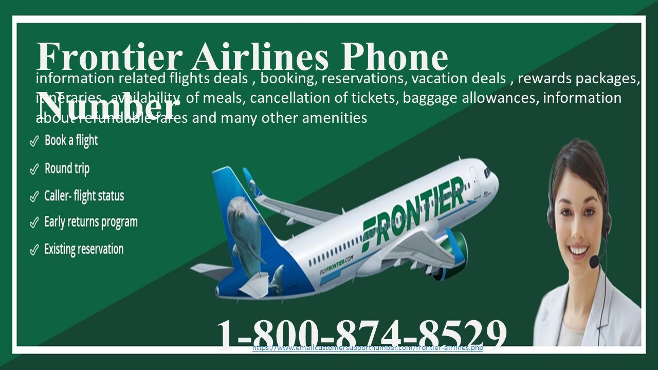 Get affordable trip and comfortness with frontier airlines phone number