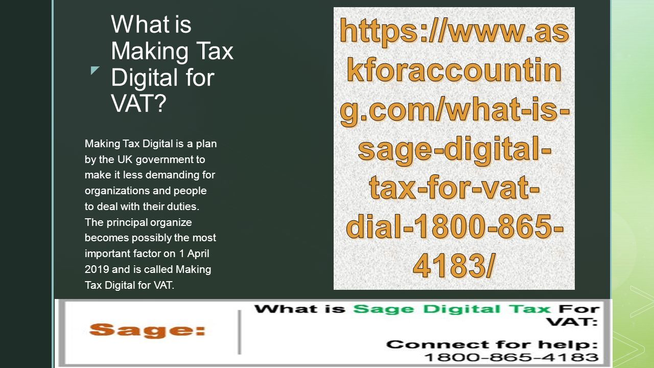  What is Making Tax Digital for VAT.