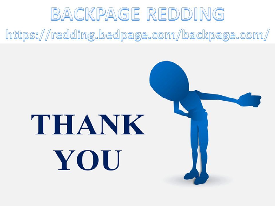 Presentation on theme: "Backpage Redding-One click destination"- ...