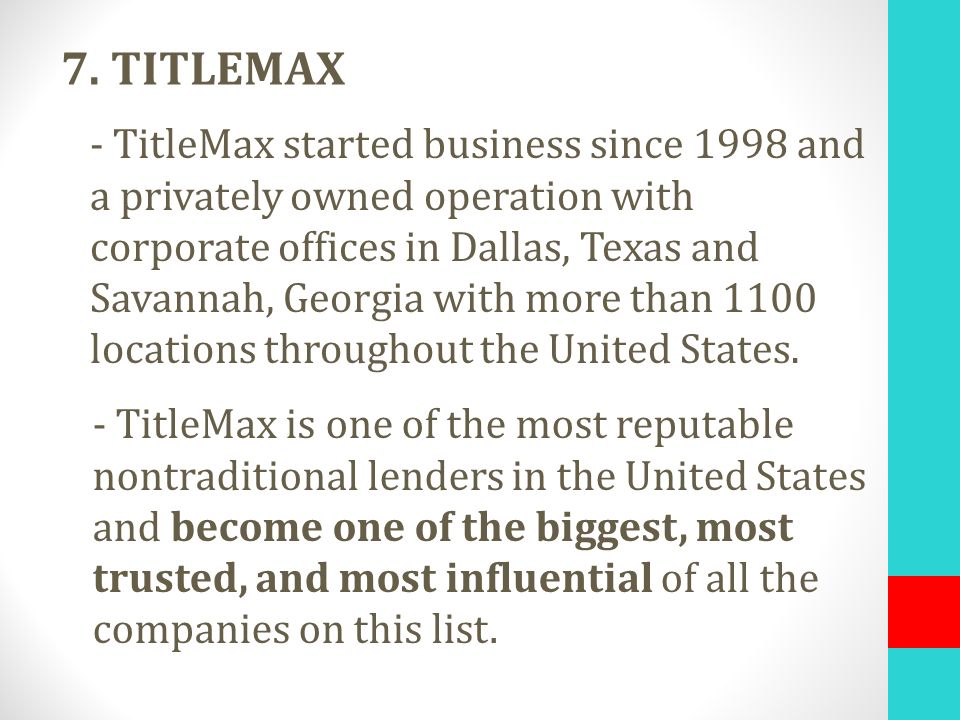 top-10-online-title-loans-presented-by-plungedindebt-ppt-download