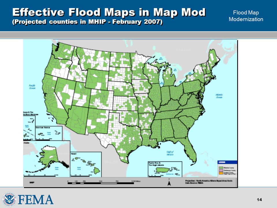 Flood Map Modernization 13 Where is Flood Risk the Greatest