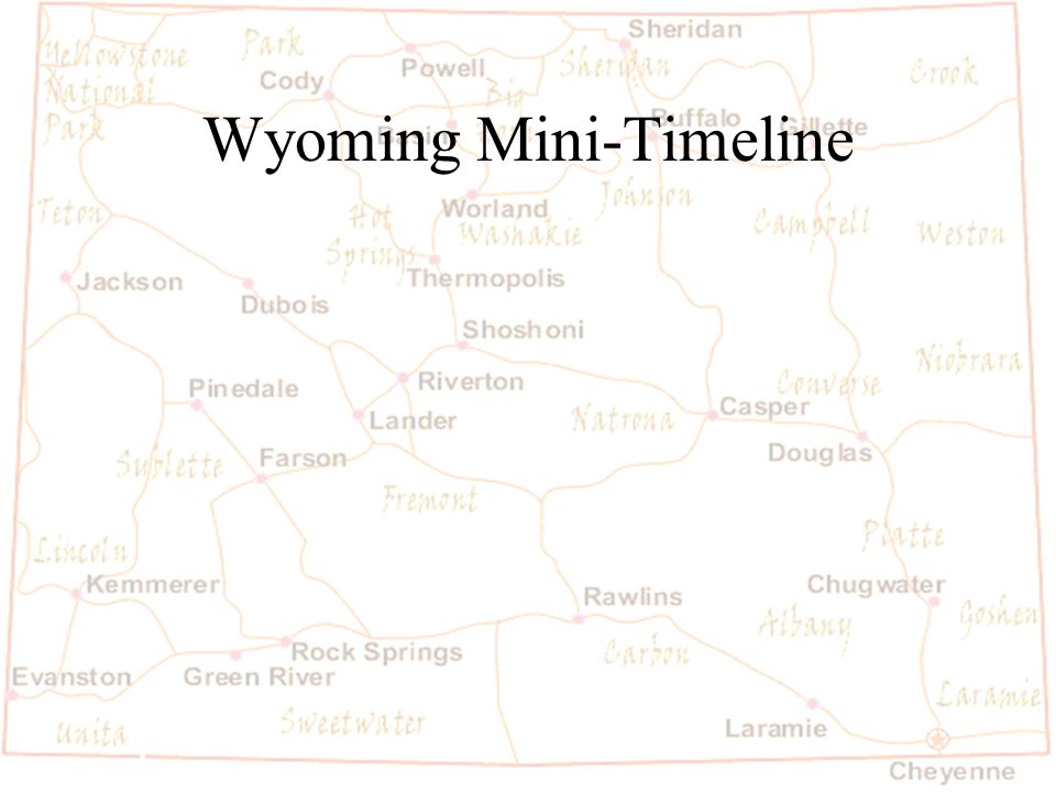 Barb Austin LCSD#1 Wyoming Mini-Timeline