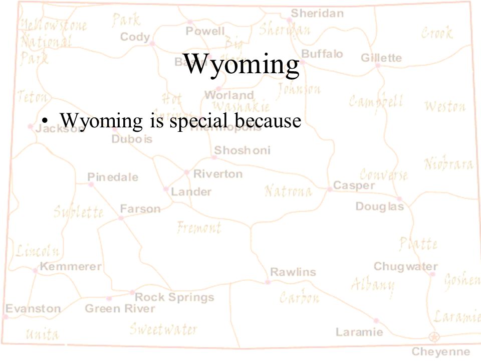 Barb Austin LCSD#1 Wyoming Wyoming is special because