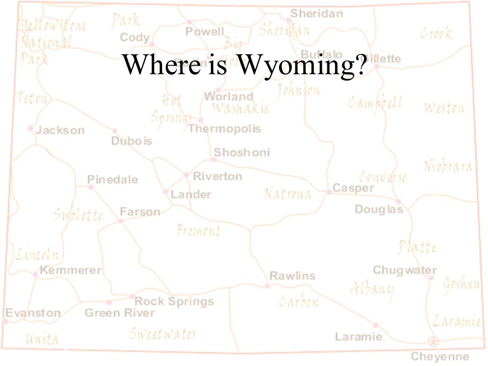 Barb Austin LCSD#1 Where is Wyoming