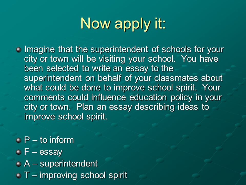 how to improve school spirit