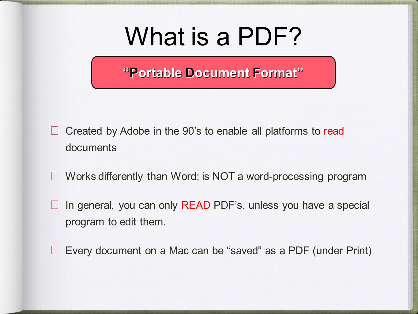 .txt What is a PDF.