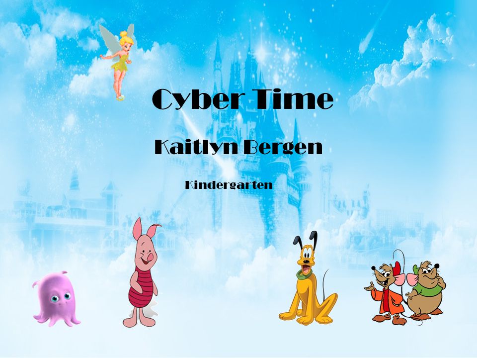 Cyber Time Kaitlyn Bergen Kindergarten