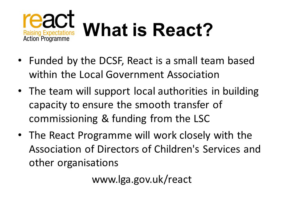What is React.