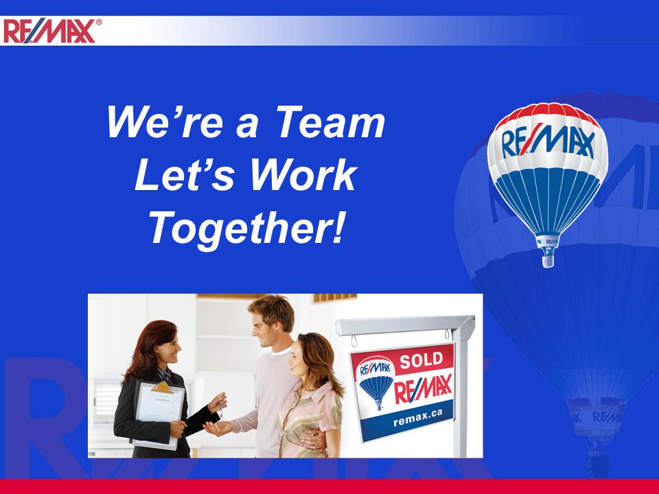 We’re a Team Let’s Work Together!