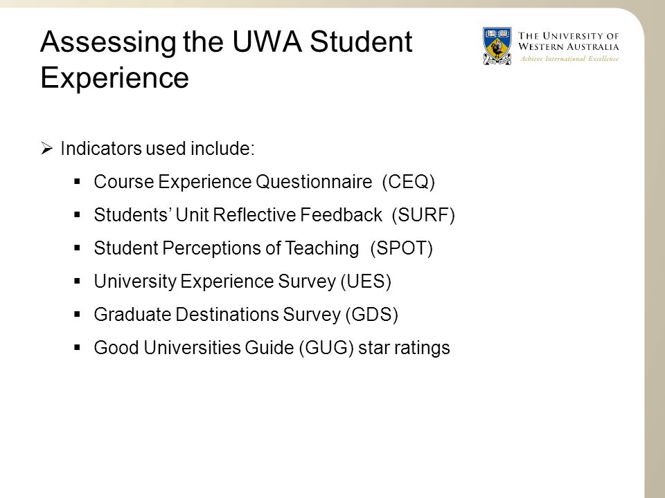 student experience student satisfaction robert mccormack director