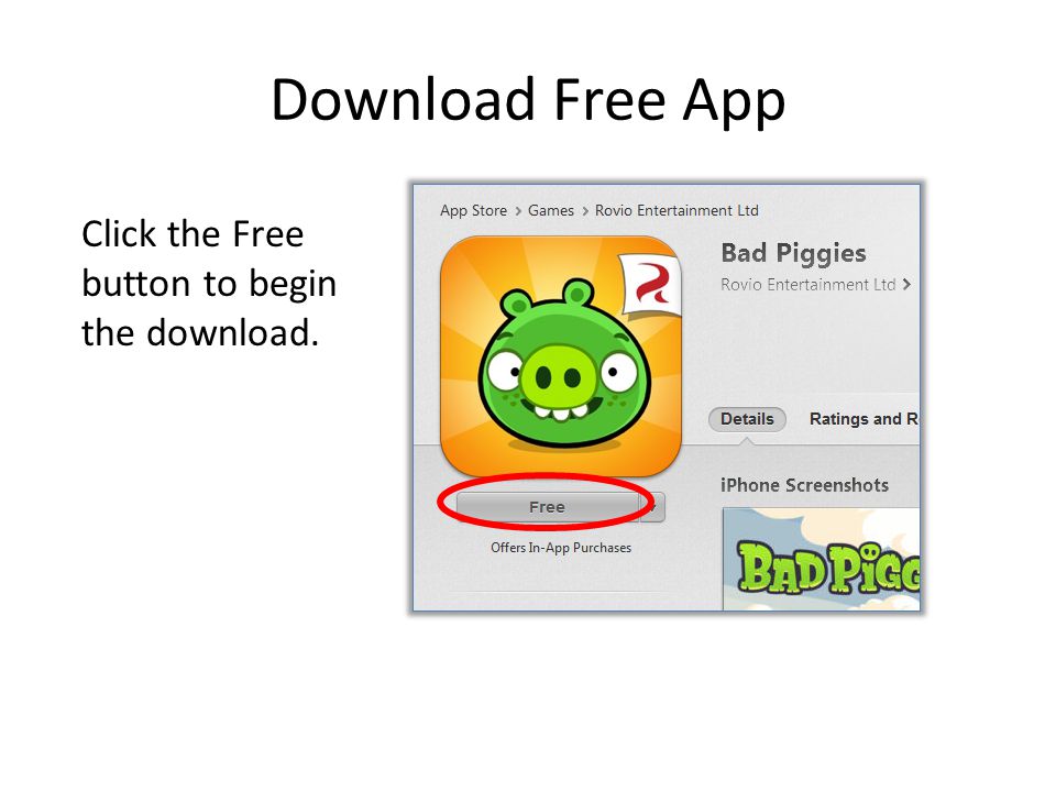 Download Free App Click the Free button to begin the download.