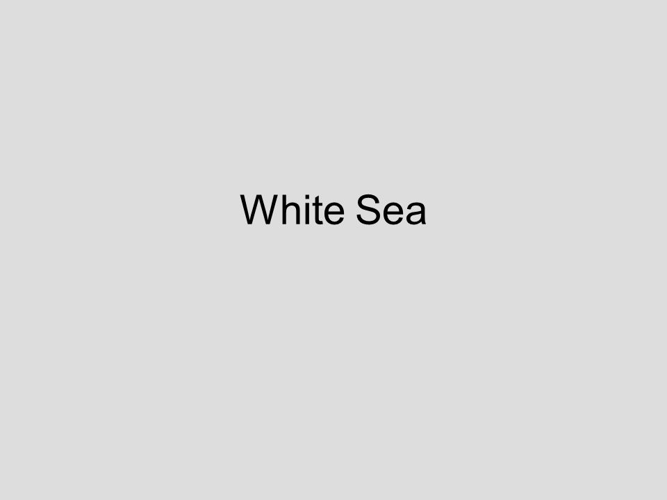 White Sea