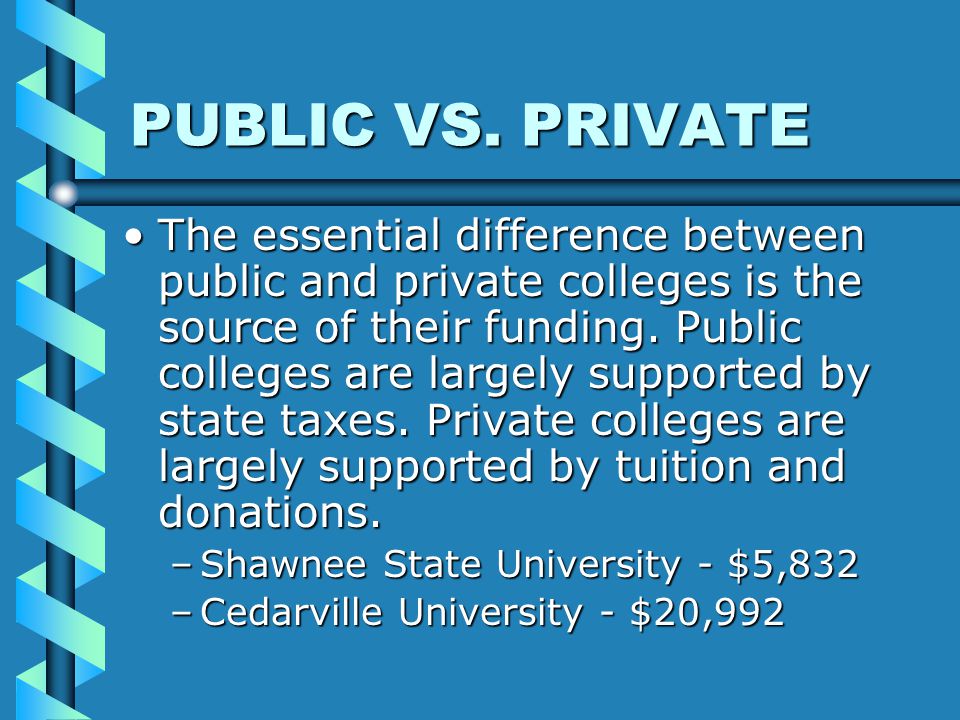 importance of private universities