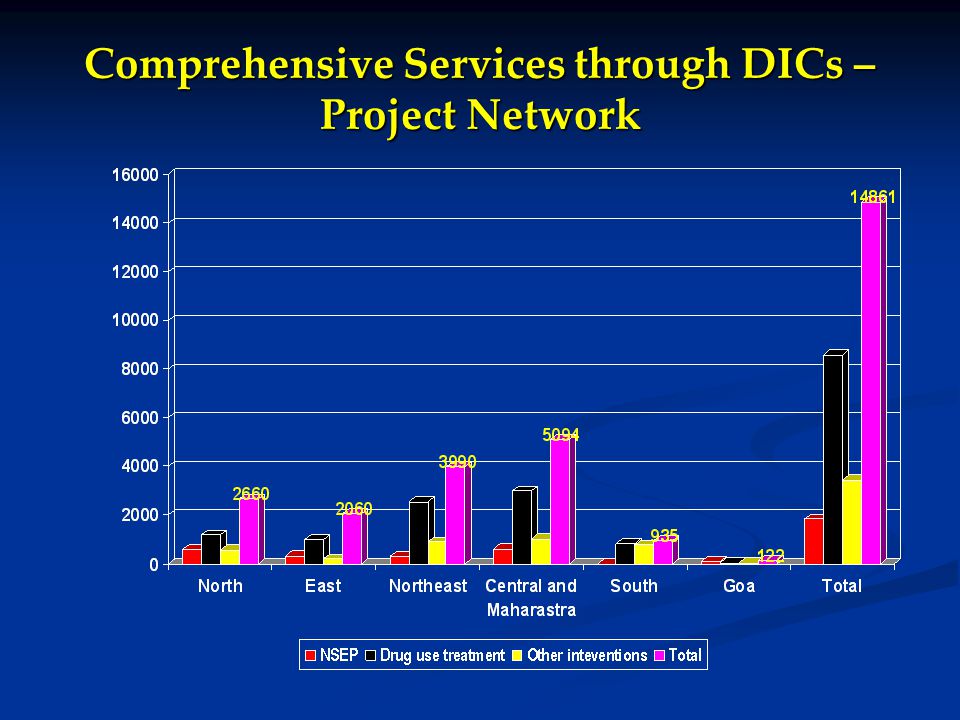 Comprehensive Services through DICs – Project Network