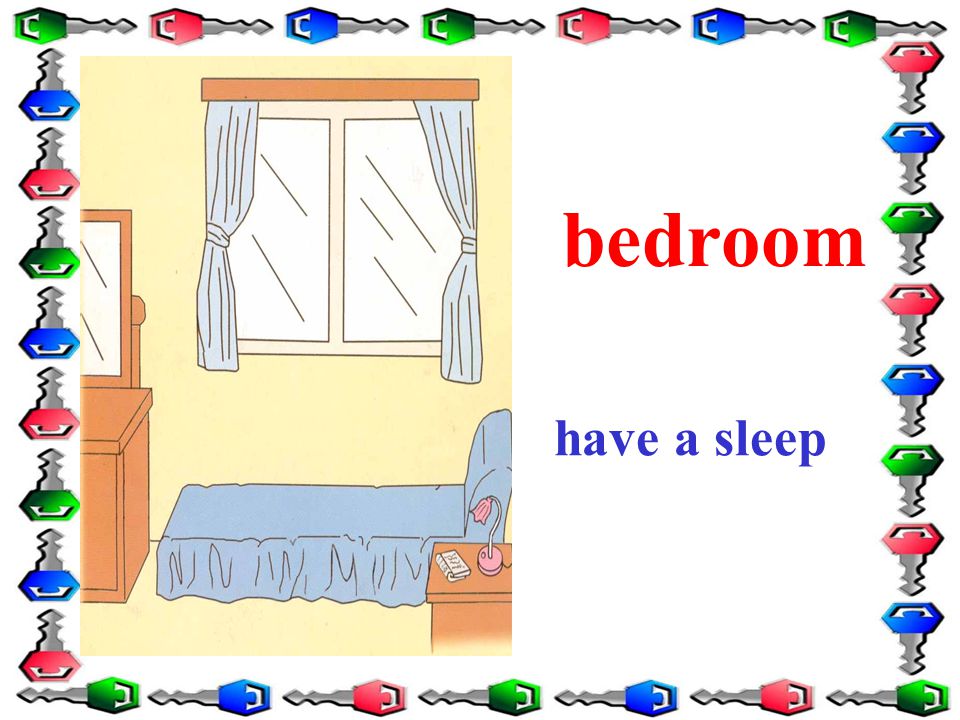 bedroom have a sleep