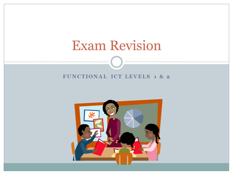 FUNCTIONAL ICT LEVELS 1 & 2 Exam Revision