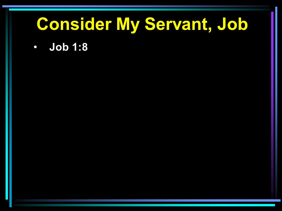 Job 1:8